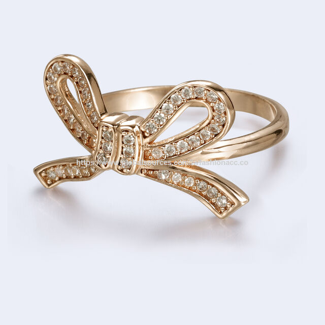 Modeschmuck-Ringe mit Strasssteinen - Großhandel Accessoires