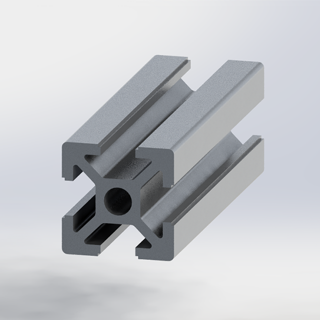 Perfiles de Aluminio Industriales Estándar Europeo Serie 20 para Soporte de Carro, etc. Extrusiones de Aluminio 2020.