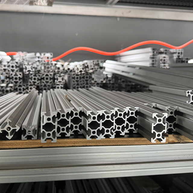 Perfiles de Aluminio Industriales Estándar Europeo Serie 20 para Soporte de Carro, etc. Extrusiones de Aluminio 2020.
