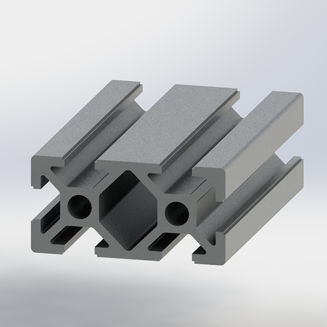 Perfiles de Aluminio Industriales Estándar Europeo Serie 20 para Soporte de Carro, etc. Extrusiones de Aluminio 2020.
