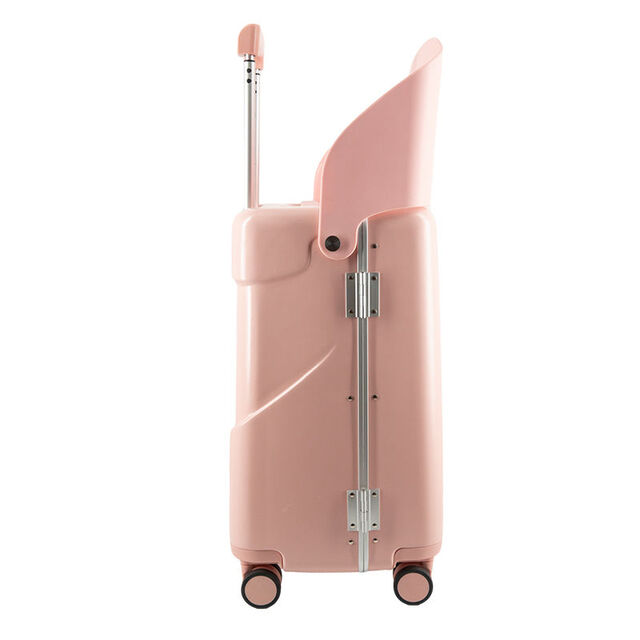 Bagage cabine A-best 20 pouces avec siège enfant, cadre central en aluminium, serrure TSA, bagage en PC
