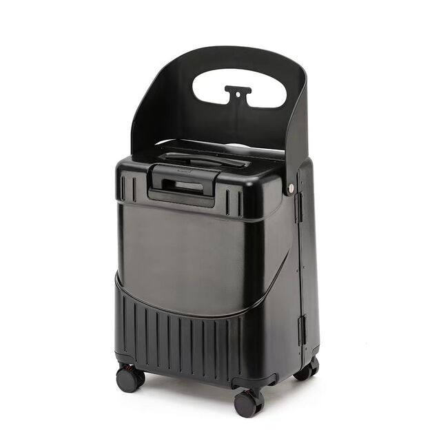 Bagage cabine A-best 20 pouces avec siège enfant, cadre central en aluminium, serrure TSA, bagage en PC