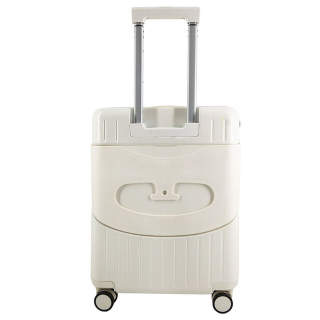 Bagage cabine A-best 20 pouces avec siège enfant, cadre central en aluminium, serrure TSA, bagage en PC
