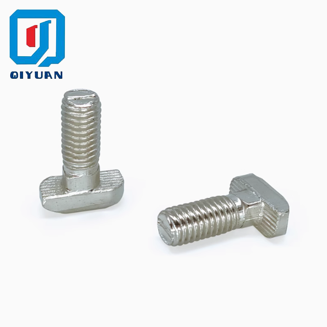 Tornillo de cabeza T para ranura de perfil de aluminio industrial. Accesorios, sujetadores y ferretería.