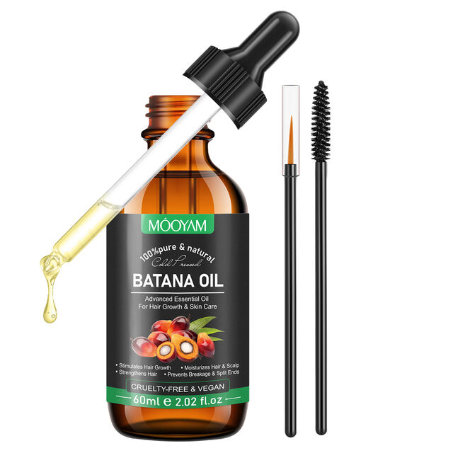 Huile Essentielle Avancée Stimule la Croissance des Cheveux, Hydrate Cheveux & Cuir Chevelu - Huile de Batana MOOYAM pour la Croissance et les Soins des Cheveux