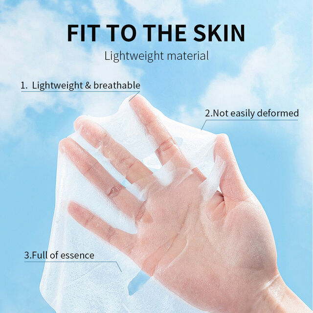 Mascarilla Facial de Extracto Natural de Planta, Control de Aceite, Hidratación Profunda para Humectación y Cuidado de la Piel