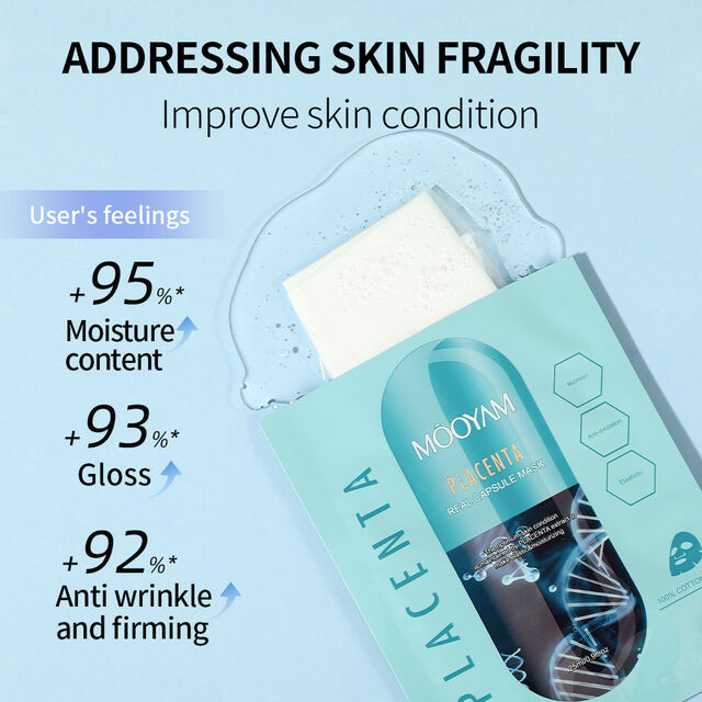 Mascarilla Facial de Extracto Natural de Planta, Control de Aceite, Hidratación Profunda para Humectación y Cuidado de la Piel