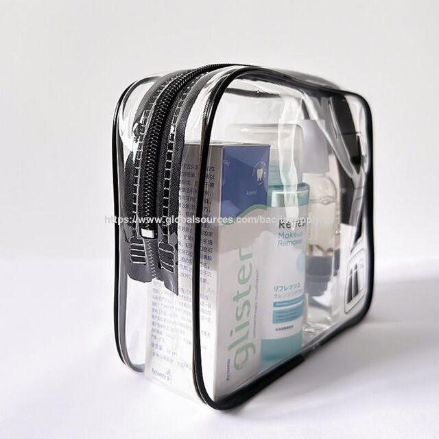 PVC Tasche Neon Holografisch für Stadion, Strand, Reisen, Verpackung, Kosmetik, Beutel mit Reißverschluss, Wasserdicht, Kundenspezifisch, Transparent, PVC Kosmetiktasche
