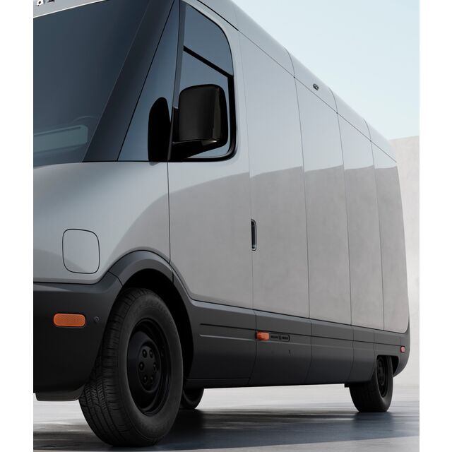 Furgoneta eléctrica, furgoneta EV, vehículo comercial eléctrico, EV de reparto, furgoneta eléctrica de carga, transporte eléctrico
