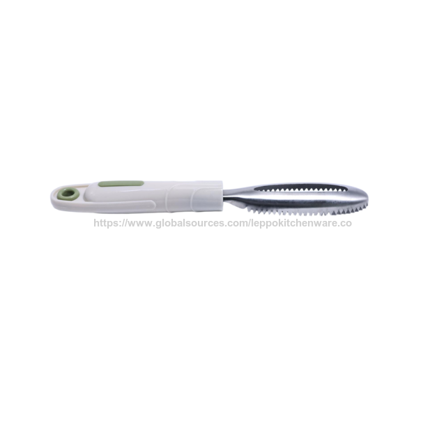 Desescamador de Pescado de Acero Inoxidable, Herramienta de Cocina Multifuncional, Removedor Manual de Escamas de Pescado