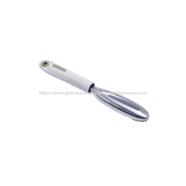 Desescamador de Pescado de Acero Inoxidable, Herramienta de Cocina Multifuncional, Removedor Manual de Escamas de Pescado