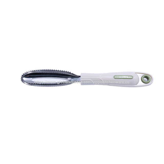 Desescamador de Pescado de Acero Inoxidable, Herramienta de Cocina Multifuncional, Removedor Manual de Escamas de Pescado