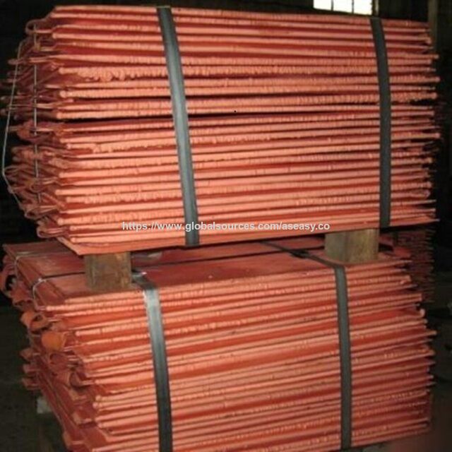 Lembaran Katoda Tembaga Elektrolitik Premium, Kemurnian 99,99% untuk Penggunaan Industri