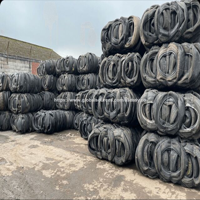 Pneus Usagés de Voitures et Camions en Gros / Ferraille de Pneus