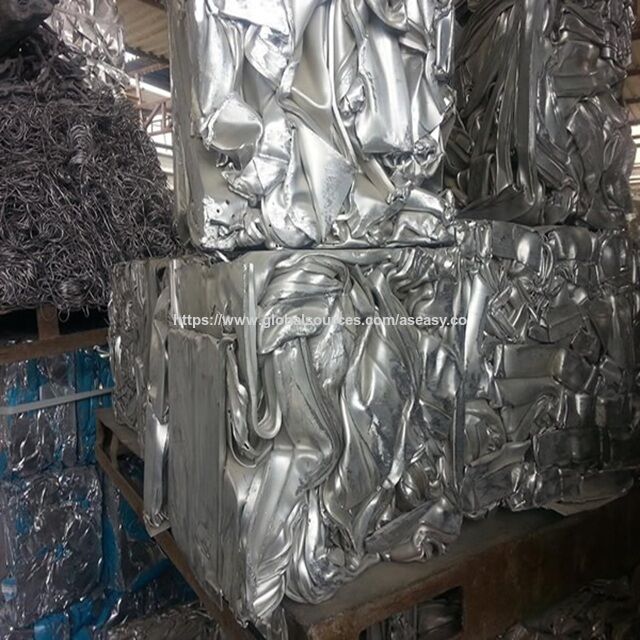 Sucata de Extrusão de Alumínio Premium Grau 6063, Sucata de Perfil de Alumínio Branco Limpo