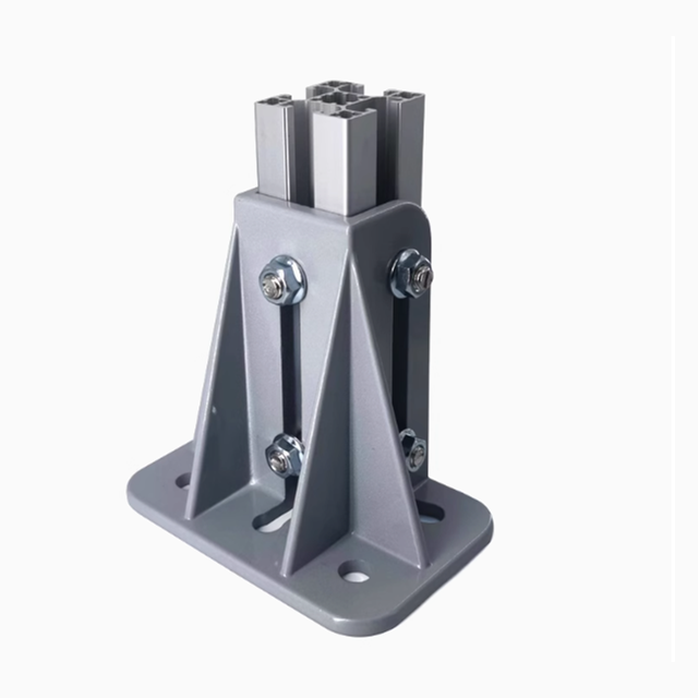 Hersteller von festen Sockeln / Grundplatten - Bodenkomponenten für industrielle Aluminiumprofil-Zubehörteile