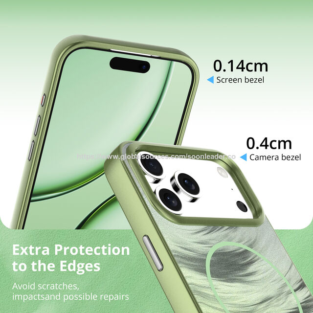Coque pour iPhone 17 Pro Max Air, Nouveau Modèle 2026, Design Classique IMD Givré Dégradé, Nouvelle Arrivée d'Usine, TPU TPE PC Antichoc