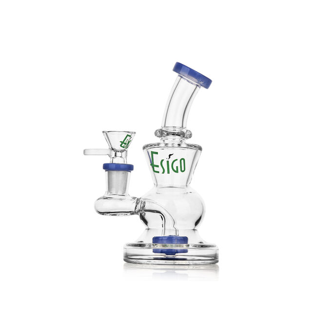 Esigo Vente en Gros Pomme de Douche Perc Mini Huile Rig Dab Rig Tuyau d'Eau en Verre