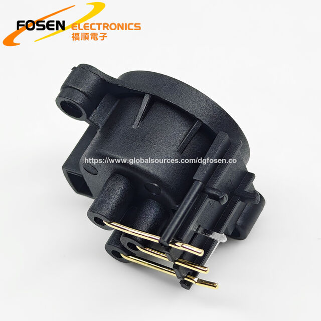 Connecteur Jack XLR 3 broches pour microphone et haut-parleur, connecteurs de panneau XLR FS-006