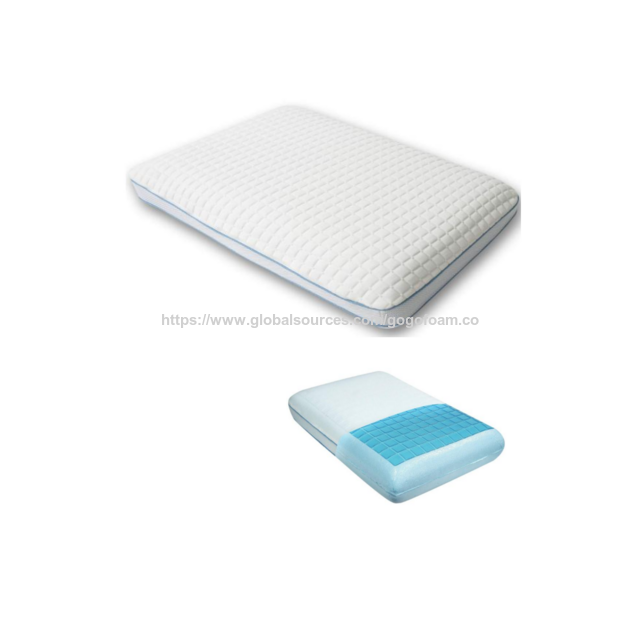 Almohada de espuma viscoelástica con gel, cómoda y con tecnología de enfriamiento única