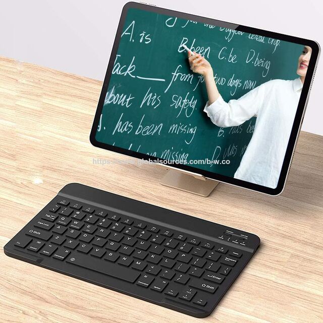 Teclado Inalámbrico BT Recargable ABS Portátil Más Vendido con 78 Teclas y Colores para Tablet, PC, Laptop y Teléfono