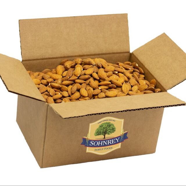 Amandes Fraîches en Gros avec Texture Propre, Amandes en Vrac Emballées Soigneusement pour Expédition Mondiale