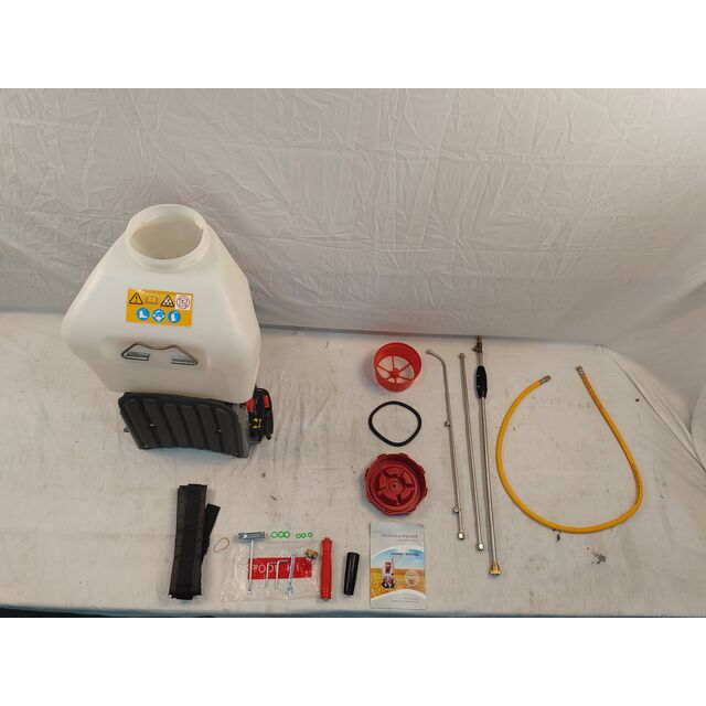 35.8cc four-stroke GX35! 25L large water tank, 15-meter long-range spray, spraying pesticides all day without getting tired.