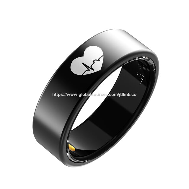 Fortschrittlicher Smart Ring zur Gesundheitsverfolgung - Echtzeit-EKG, Herzfrequenz, SpO2, Schlaf- und Körpertemperaturmonitor