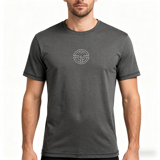 Camisetas de algodón puro personalizadas con logo al por mayor, camisetas estampadas con serigrafía, diseño de moda, camisetas deportivas para hombre, absorbentes de agua