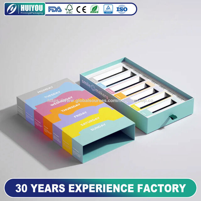 Caixa de Presente de Papel Kraft Impressa Personalizada para Joias e Relógios - Caixa de Papel Ecológica de Luxo para Presente de Aniversário