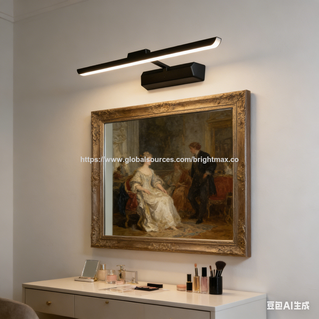 Éclairage LED pivotant pour tableau de 6 pouces, à piles, avec télécommande