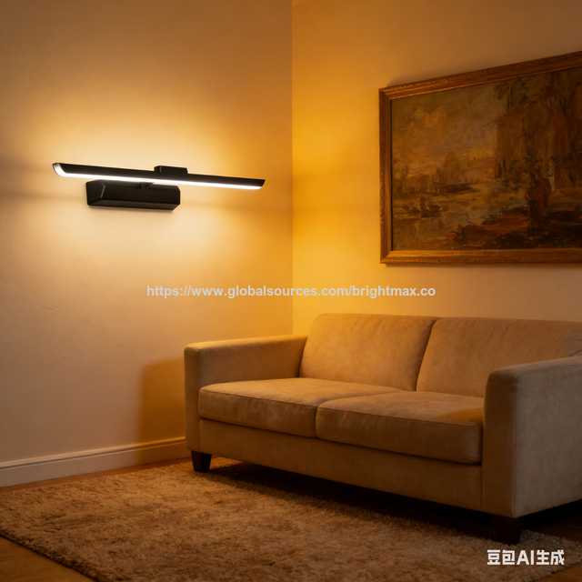 Éclairage LED pivotant pour tableau de 6 pouces, à piles, avec télécommande