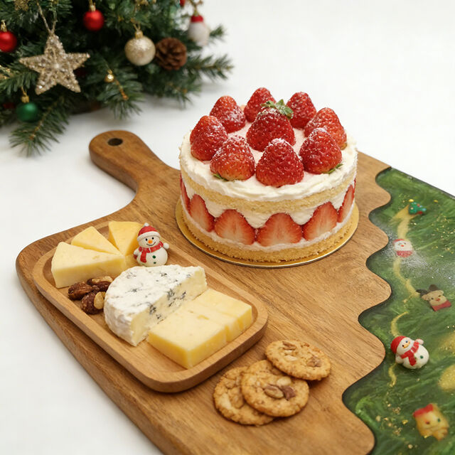 Planche à Découper en Bois d'Acacia Premium avec Logo Personnalisé en Gros, Planche à Viande, Fromage et Charcuterie
