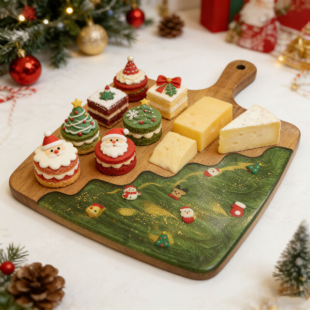 Planche à Découper en Bois d'Acacia Premium avec Logo Personnalisé en Gros, Planche à Viande, Fromage et Charcuterie