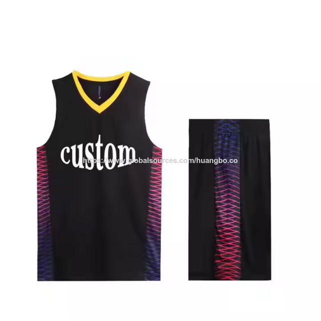 Großhandel Herren Basketball Uniformen nach Maß Bestes Design Trikot Sportbekleidung Schnelltrocknend & Atmungsaktiv Plus Size