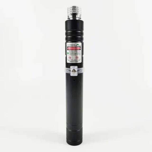 Linterna de aleación de aluminio de alta potencia, luz láser verde, carga USB, bolígrafo de cielo estrellado, bolígrafo para gatos