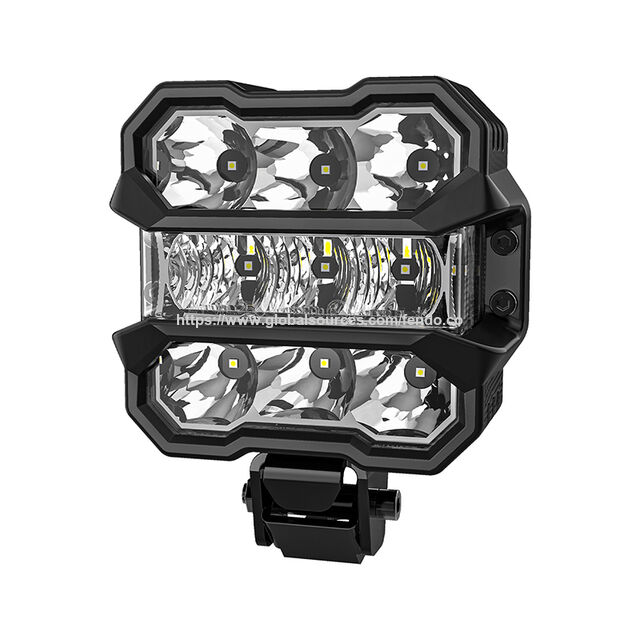 Luces LED de Conducción de 50W 4800LM con Haz Combinado, Homologación E-Mark, 9-32V, 5700K, Luces de Trabajo LED IP67