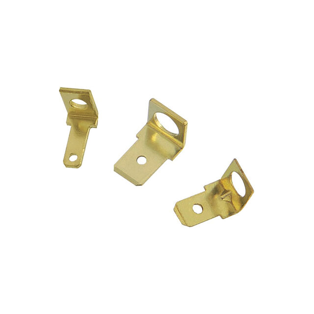 Non-insulated ring terminal, 3.2 x 0.4 x 12.3mm, RoHS Directive-compliant