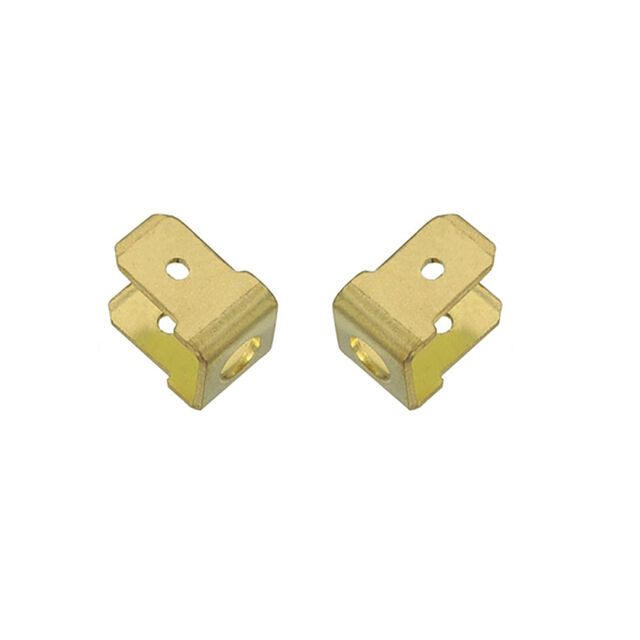 Non-insulated ring terminal, 3.2 x 0.4 x 12.3mm, RoHS Directive-compliant