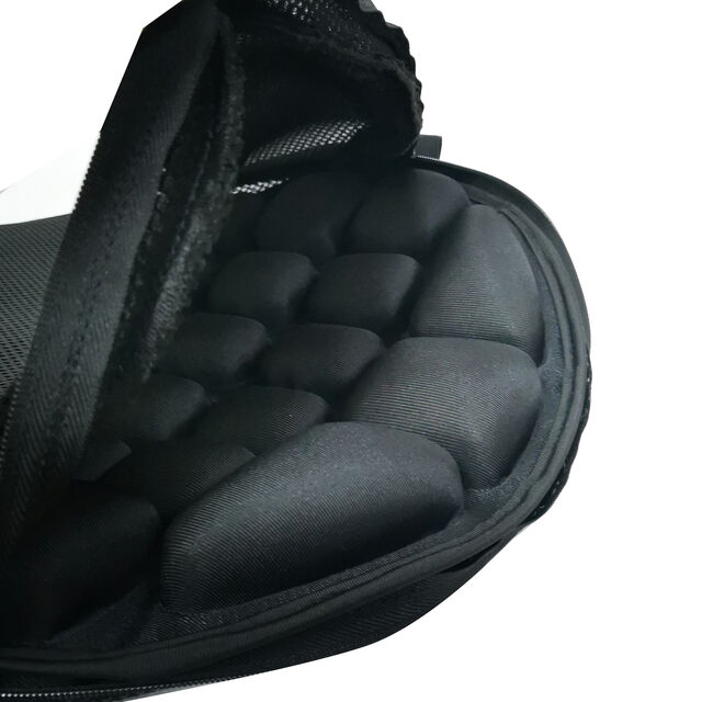 Funda de sillín de fábrica para absorción de impactos, descompresión, cojín de aire para asiento de motocicleta