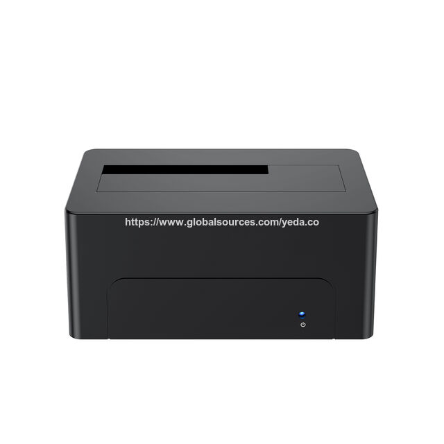 Estación de Acoplamiento USB para HDD al por Mayor de Fábrica al Mejor Precio, Caja para Disco Duro SATA M.2 de 2.5 y 3.5 pulgadas con Adaptador de Corriente de 12V para PC y Portátil