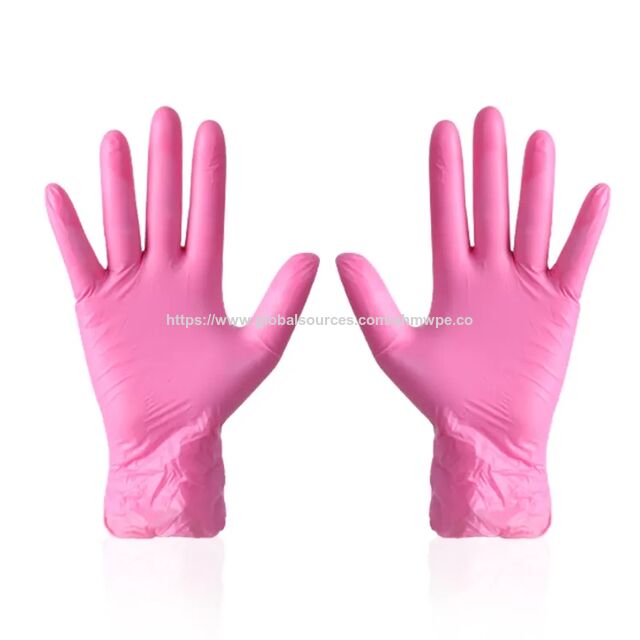 Suministro del Fabricante Caja de 100 Guantes de Nitrilo Azules para Examen, Sin Polvo