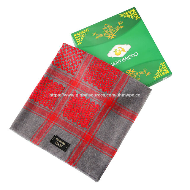 Pañuelo Hiyab Musulmán para Hombre, Chal Islámico, Cinta para la Cabeza, Arabia Saudita, Dubái, Accesorios Islámicos Tradicionales, Pañuelo para la Cabeza Masculino, Ropa de Oración