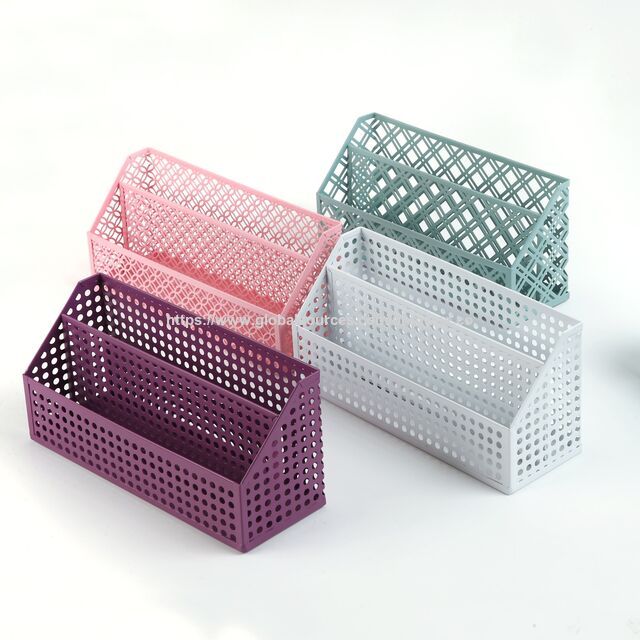 Organisateur de Paniers Coulissants en Métal pour Placards de Cuisine, 2 Niveaux