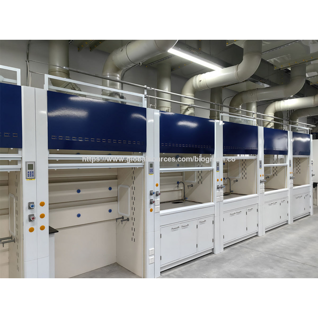 Hotte de Laboratoire Scolaire en Métal, Armoire Chimique, Hotte de Gaz pour Acide Perchlorique, Meilleures Ventes