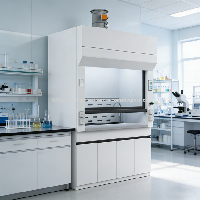 Hotte de Laboratoire Scolaire en Métal, Armoire Chimique, Hotte de Gaz pour Acide Perchlorique, Meilleures Ventes