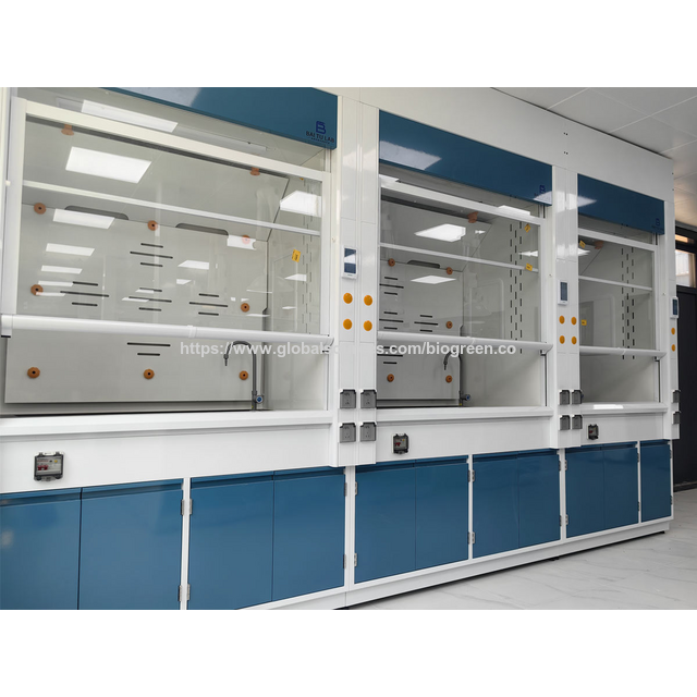 Hotte de Laboratoire Scolaire en Métal, Armoire Chimique, Hotte de Gaz pour Acide Perchlorique, Meilleures Ventes