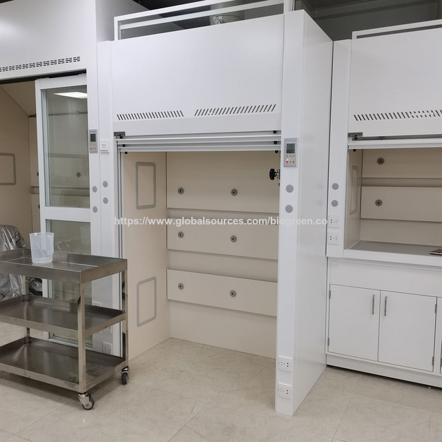 Hotte de Laboratoire Scolaire en Métal, Armoire Chimique, Hotte de Gaz pour Acide Perchlorique, Meilleures Ventes