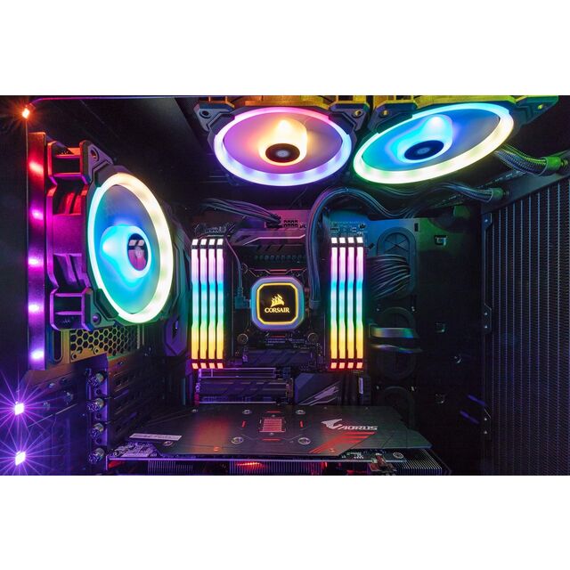 DDR5 RGB Enthusiast Gaming RAM 16GB 6000MHz Low Latency Aluminum Heatsink with Sync Lighting Modules