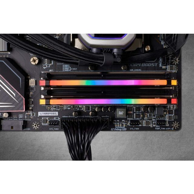 DDR5 RGB Enthusiast Gaming RAM 16GB 6000MHz Low Latency Aluminum Heatsink with Sync Lighting Modules